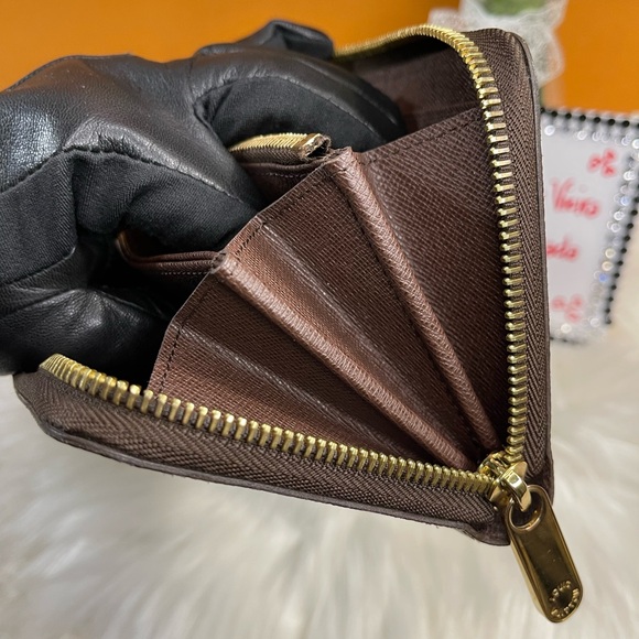 🌸Damier Ebene Zippy Zip Around Long Wallet - Picture 16 of 16